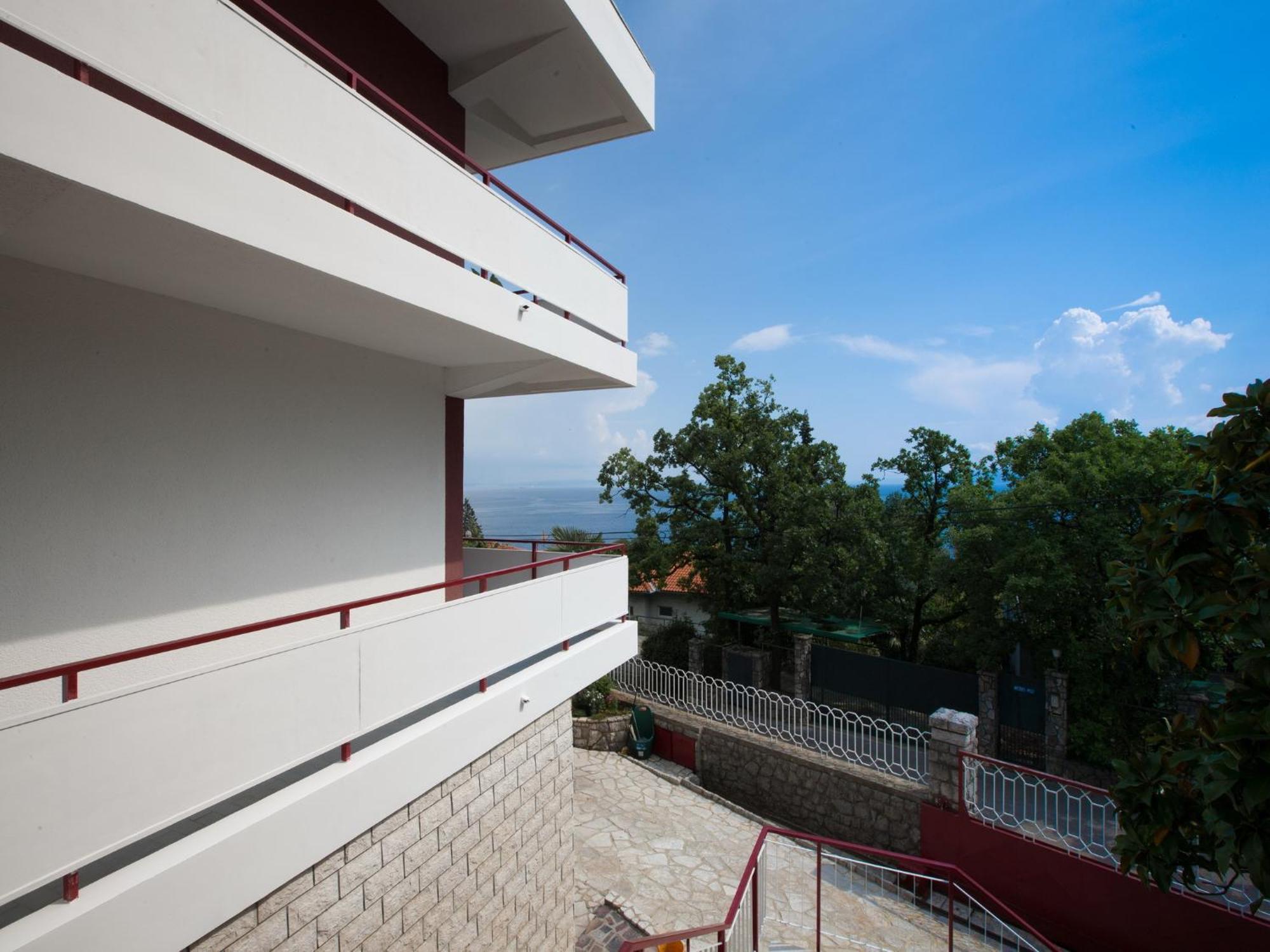 Blue View Apartment Opatija Dış mekan fotoğraf