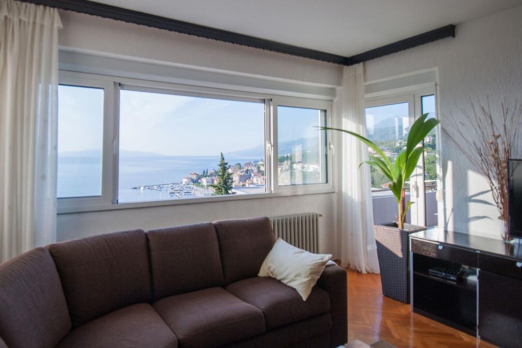 Blue View Apartment Opatija Dış mekan fotoğraf